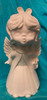 Vintage 7.5" Ceramic Kissing Angel Statue