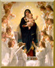 Queen of the Angels Mini Wall Plaque "3 X 4" (WP-65Q)