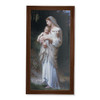 Walnut Finished Beveled Frame with a Bouguereau: Divine Innocence Canvas (179-298C)
