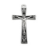 3 1/4" Crucifix with a Black Inlay