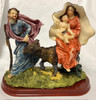 Flight Into Egypt Statue - Pre-owned - Resin on Wood Base - February 17
