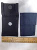  Black Rosary or Jewelry Cases Pouches--Hand made, soft cloth, Velcro closure 