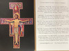San Damiano Crucifix, Symbol of Penitents Holy Card San Damiano Crucifix, Symbol of Penitents Holy Card