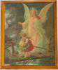 11"x 9" Guardian Angel Picture - Epoxy Coated
