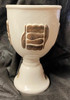 Vintage Ceramic Chalice - Loaves & Fishes