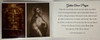 Golden Arrow Prayer Card with Shroud/Sacred Heart Image