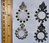 Lot of 4 Vintage Rosary Rings