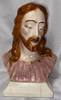 Vintage Ceramic Bust of Our Lord Jesus Christ