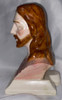 Vintage Ceramic Bust of Our Lord Jesus Christ