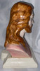 Vintage Ceramic Bust of Our Lord Jesus Christ