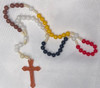 Plastic Bead Cord Rosary