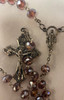 Beautiful Vintage Rosary with Shiny Faceted Beads