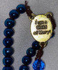 'I Am A Child of Mary' Rosary on Strong Brown Cord