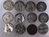 Unique Set of 12 1" Catholic Coins .50 per Coin