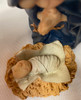 Vintage Holiday Friar Folk Figurine - Adoration of Christ Child