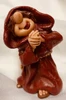 Vintage Friar Folk Figurine - Tongue Sticking Out