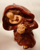 Vintage Friar Folk Figurine - Tongue Sticking Out