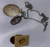 Set of 2!  Vintage St. Thérèse of Lisieux Unused Lapel Pin & St. Thérèse of Lisieux Pendant/Miraculous Medal on 18" Chain
