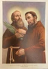 Vintage Italian Frameable Print - Agathangelus et Cassianus Mart