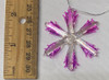 Glass Snowflake Christmas Ornament