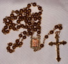 Rose-Gold Finish Guadalupe Rosary