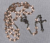 Sweet Pink Rosary with Heart-Shaped Beads