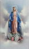 Vintage Inspired Gold Edged Holy Card - Miraculous Medal