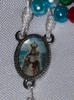 Our Lady of Lepanto - Newly Strung Rosary with Vintage Centerpiece/Crucifix