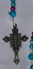 Our Lady of Lepanto - Newly Strung Rosary with Vintage Centerpiece/Crucifix
