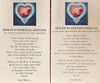 Spiritual Adoption Card for Unborn Baby in Danger of Abortion with Instructions