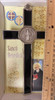 7.5" Silver St. Benedict Wall Crucifix with Black Enamel