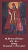 St. Brice Prayer Card