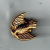 Gold Eagle Lapel Pin