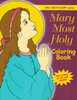 Blessed Virgin Mary Coloring Book 