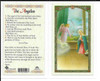 Laminated Prayer Card of Our Lady “The Angelus”. 

