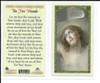 Laminated Prayer Card “The Five Wounds”.