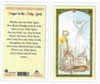 Prayer to the Holy Spirit and Confirmation Laminated Holy Card