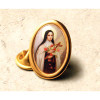 Saint Therese of Liseaux full color lapel pin Saint Therese of Liseaux full color lapel pin