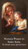 Front of Novena to St. Anne Prayer Card