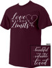 Love Without Limits Cursive T-Shirt