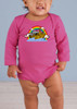 Noah's Ark Long-Sleeve Baby Onesie