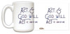 "Act" St. Joan of Arc Quote Mug