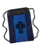 Benedictine Cross Drawstring Cinch Backpack