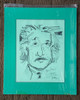 Matted Albert Einstein Sketch by Joseph Matose