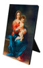 Virgin with Child Vertical Desk Plaque