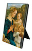 Virgin in Adoration Vertical Desk Plaque