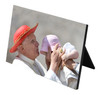 Pope Benedict Kissing Infant Horizontal Desk Plaque