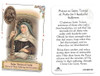 Prayer to Saint Teresa Of Avila For Those Suffering Headaches Medal Prayer Card