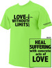 Love Without Limits Neon Green T-Shirt