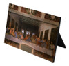 Last Supper by Da Vinci Horizontal Desk Plaque